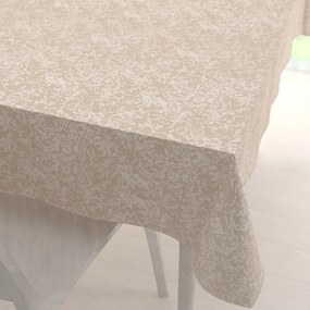 Biante Teflónový obdĺžnikový obrus TF-097 Venezia púdrovo béžový 60x100 cm