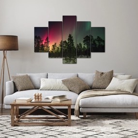 Obraz polárna žiara (150x105 cm)