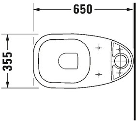 Duravit 21110900002 - WC kombi D-CODE keramika/lesklá biela