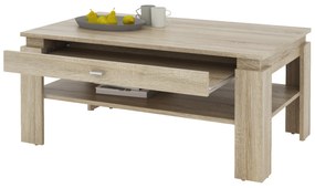 Sconto Konferenčný stolík COFFEE dub sonoma