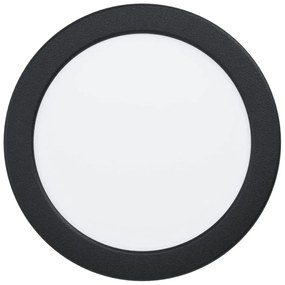 Čierne LED podhľadové stropné svietidlo FUEVA 5 – EGLO