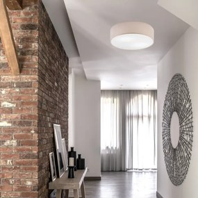 Stropné svietidlo SIRJA 2xE27/60W/230V pr. 45 cm béžová