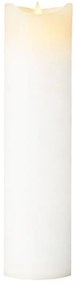 SIRIUS Vosková sviečka LED exclusive, 30 cm, biela