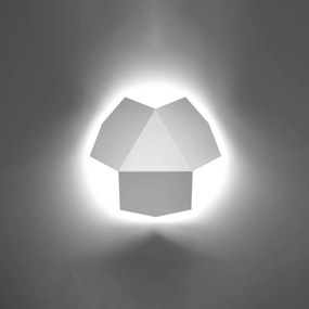 Sollux Lighting Nástenné svietidlo TRE biele