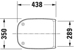 Duravit D-Code - WC sedátko so sklápacou automatikou, biela 0067390099