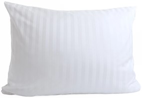 Hotelová obliečka na vankúš 70 x 90 cm - prúžok 20 mm