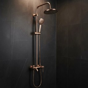 Rea Luis - sprchový set s vaňovým výtokom, medená matná, REA-P7156