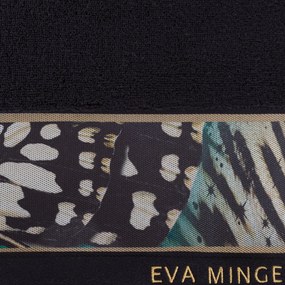 FROTÉ UTERÁK EVA MINGE15 70X140 CM ČIERNA