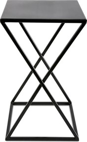 STOJAN NA KVETINÁČ LOFT5 40X24X24 CM ČIERNA