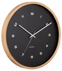 Karlsson 5938BK dizajnové nástenné hodiny 41 cm