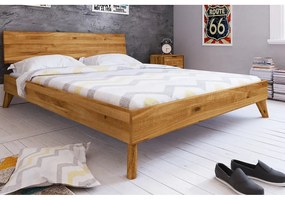 Dvojlôžková posteľ z dubového dreva 180x200 cm Greg 1 - The Beds