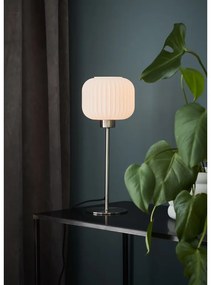 Stolová lampa v oceľovozlatej farbe Markslöjd Sober