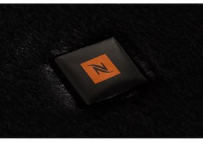 Kusový koberec RABBIT DELUXE - čierny - imitácia králičej kožušiny