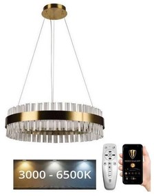 Brilagi - LED Stmievateľný krištáľový luster na lanku HALO LED/40W/230V + DO