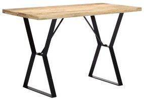 Jedálenský stôl z mangového dreva 120x60x76 cm