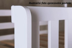 Detská domčeková posteľ so šuplíkmi OTAKAR - 200x90 cm - biela