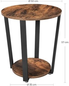 Odkladací stolík VASAGLE LET57X