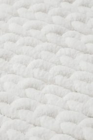 Kúpeľňový koberček biely