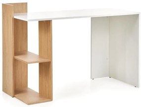 Písací stôl COZYRA dub/biela