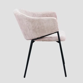 Jedálenská stolička PRAZER ružová 737961