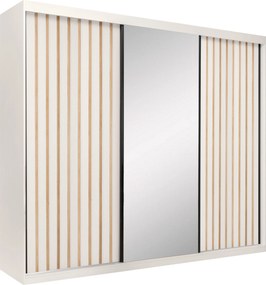 XXXLutz SKRIŇA S POSUVNÝMI DVERAMI, kašmírová, 250/215/59,5 cm P & B - Skrine - 000885001520