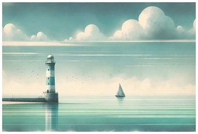 Tapeta maják na pokojnom mori