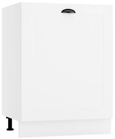 Kuchynská skrinka Adele D60 biela hrášok/biela