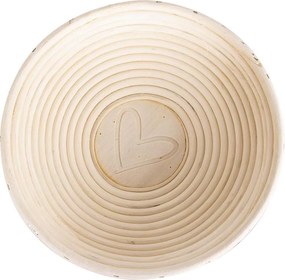 Ošatka na chlieb okrúhla, so vzorom 21 cm