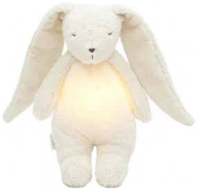 Moonie - Uspávadlo s melódiou a svetlom zajačik organic polar natur FBB0306
