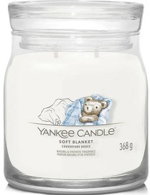 Yankee Candle Vonná sviečka stredná Signature Soft Blanket, 368 g