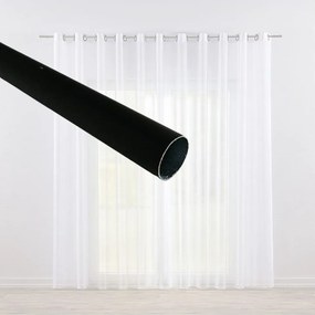 Dekorstudio Záclonová tyč ø19mm - čierna matná Dĺžka: 160cm