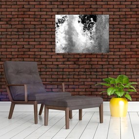Sklenený obraz - Šrafovanie (70x50 cm)