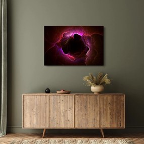 Obraz - abstrakcie mraku (90x60 cm)
