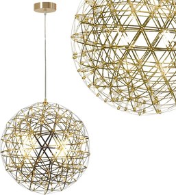 Toolight Toolight, LED stropné svietidlo APP1505-CP, zlatá, OSW-03680