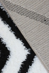 Koberec Boho 638 CREAM/BLACK rozmery koberec: 160x220 cm