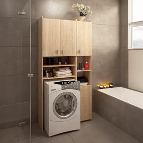 Skrinka nad práčku MIRALI, dub sonoma