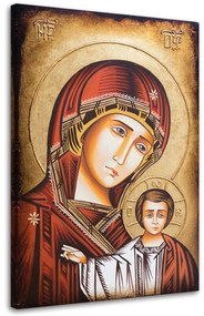 Obraz na plátně RELIGIÓZNÍ Ikona Panny Marie ze Segovie - 40x60 cm