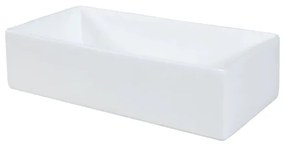 Závěsná skříňka Nova Black Gaja I s deskou a umyvadlem 50 cm černá/dub evoke