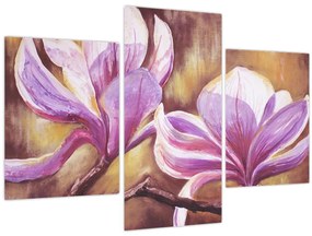 Obraz - Kvety magnólie (90x60 cm)