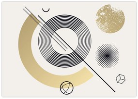 Obraz - Geometrické tvary N⁰2 (70x50 cm)