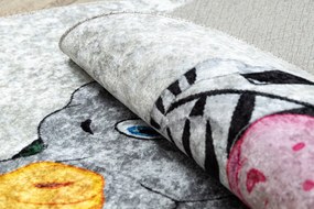 Dywany Łuszczów, Detský kusový koberec Junior 51595.801 Africa, 160x160 (priemer) kruh, viacfarebná, detská izba