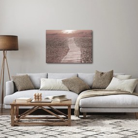 Obraz - Kamienková pláž (70x50 cm)