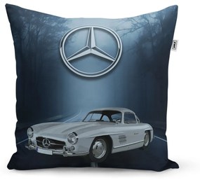 Sablio Vankúš Mercedes-Benz 300 SL V lese - 40x40 cm