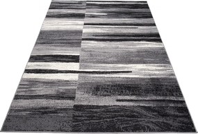 TA Koberec F809A DARK GRAY CHEAP PP CRM Čierny Obdĺžnikový Rozmer: 120x170 cm