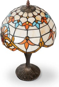 Brilagi - Tiffany vitrážová stolná lampa MIRABELLA 1xE27/60W/230V