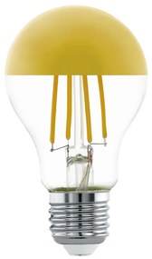 EGLO LED žiarovka, E27, A60, 7W, teplá biela, zlatá