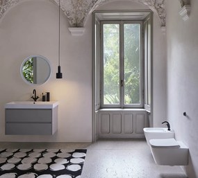 GSI GSI, NUBES bidet závesný 55x35 cm, ExtraGlaze, 9665111