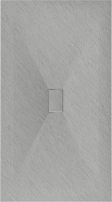 Mexen Hugo, SMC obdĺžniková sprchová vanička 150 x 100 cm, šedá, 42611015