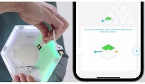 Govee - SADA 10x LED Svietidlo Glide Hexa Pro LED Smart RGBIC Wi-Fi