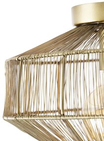 Moderné stropné svietidlo mosadz 30 cm - Bolti